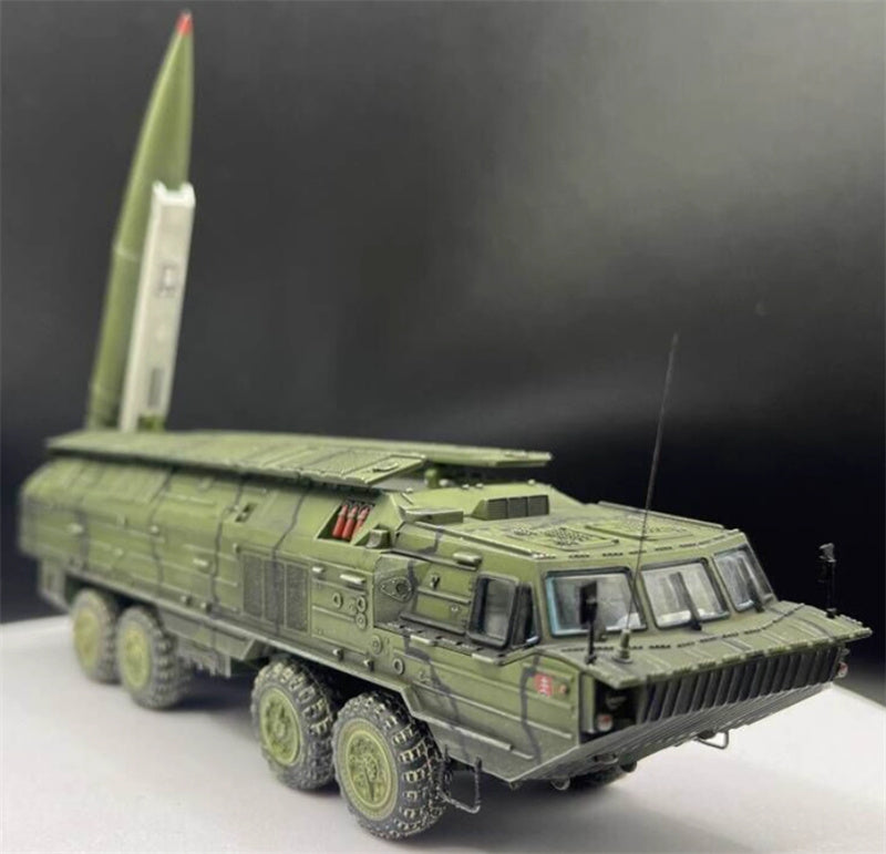 AM Spider (SS-23 type) Oka tactical ballistic missile stripe coating 1:72 Tank Pre-built Model