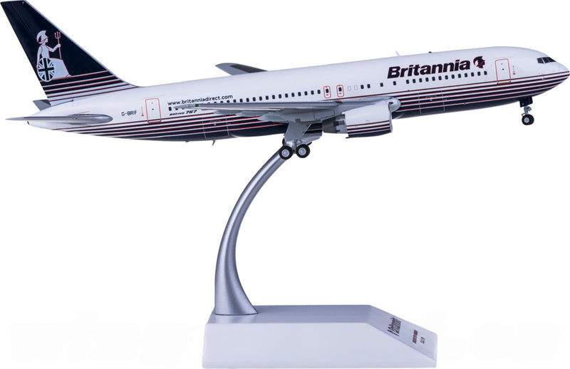 JC Wings Britannia Boeing 767-200ER G-BRIF 1:200 Diecast Model view 2