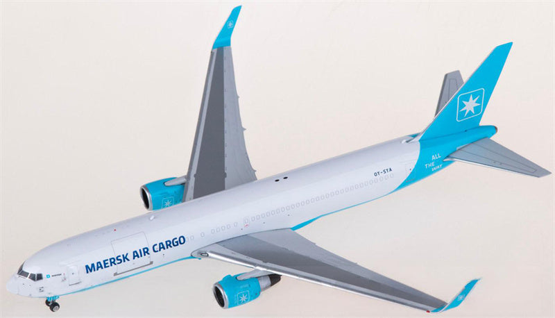 Phoenix Maersk Air Cargo Boeing 767-300ER OY-SYA 1:400 Aircraft Pre-built  Airliner Model Display