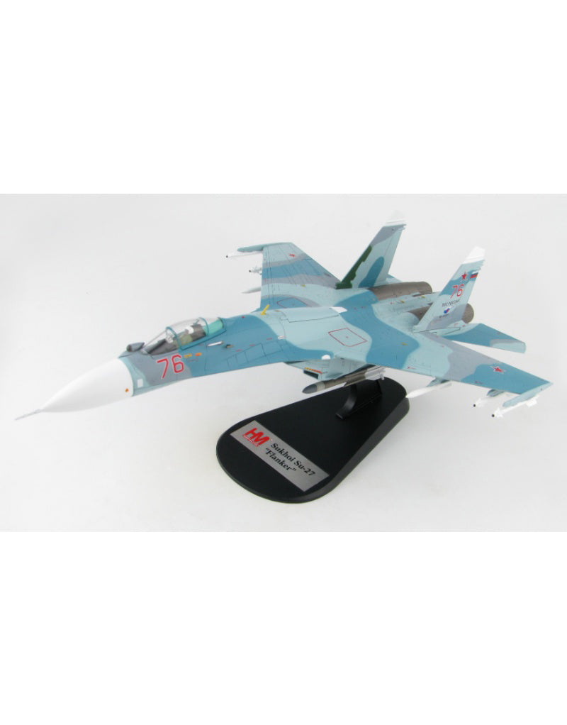 HOBBY MASTER Russian Air Force Su-27 Flanker B  1:72 Model 2016  Red 76 RF-95261