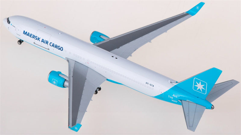 Phoenix Maersk Air Cargo Boeing 767-300ER OY-SYA 1:400 Aircraft Pre-built  Airliner Model Display