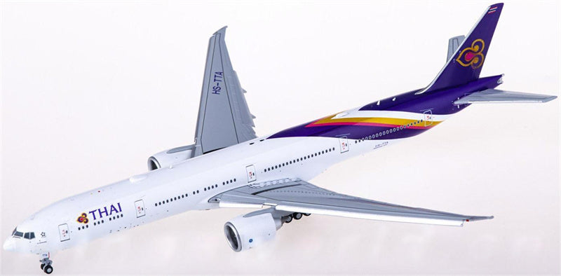 JC Wings Thai Airways Boeing 777-300ER HS-TTA Flaps Down 1:400 Diecast Model view 3