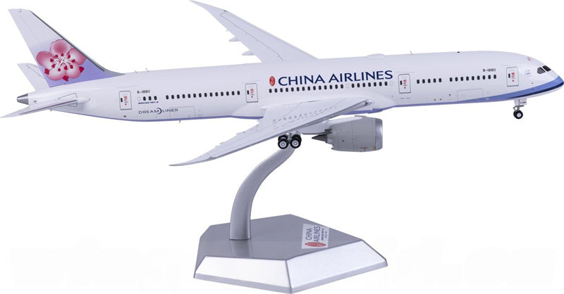 SQ Wings China Airlines Boeing 787-9 B-18811 1:200 Diecast Model view 2