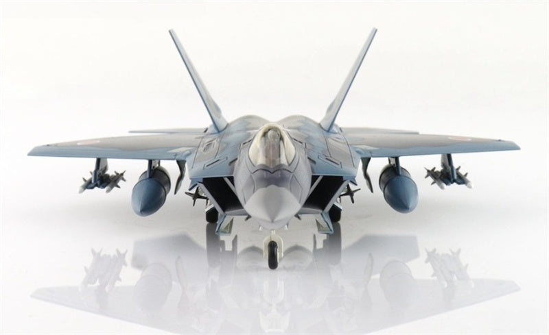 Hobby Master F-22 Sea Camouflage 37-8322 3rd SQ J (pseudo scheme) (with 8 x AAM-3 under the wings) 1:72 Airplane Pre-built Model