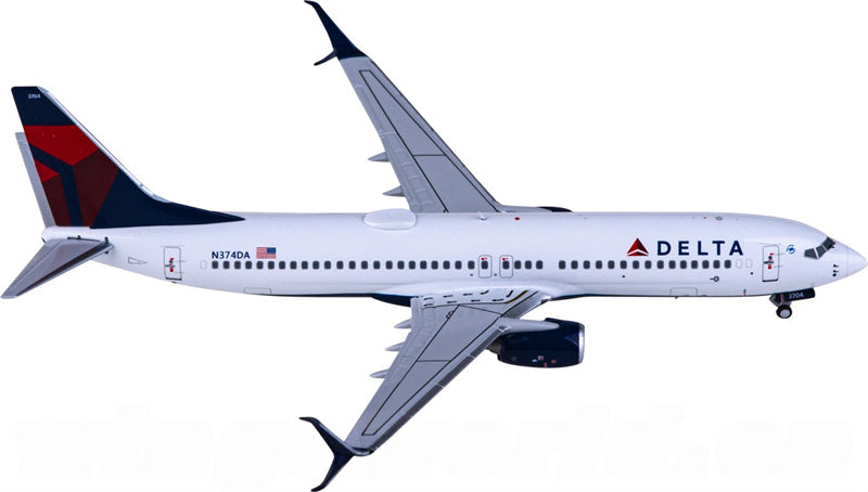 NG Models Delta Air Lines Boeing 737-800 N374DA 1:400 Diecast Model view 4