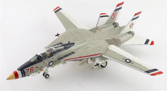 HOBBY MASTER F14A Tomcat US Navy Bicentennial Scheme 159616 VF-124 1976 1:72 Aircraft Pre-built Model