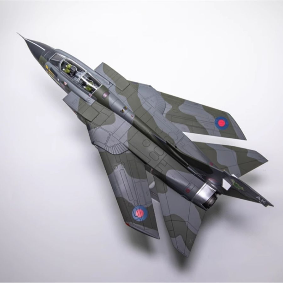 CORGI Panavia Tornado GR.1 ZD748/AK Johnnie Walker 'Still Going Strong' RAF No.9 Squadron 1:48 Airplane Pre-built Model