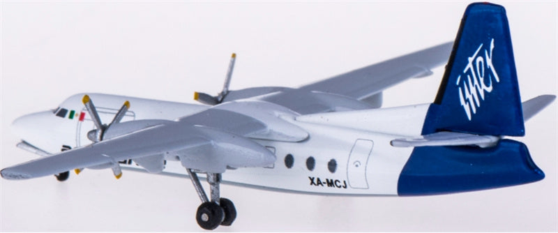 AeroClassics Aerocaribe Fokker F-27 XA-MCJ 1:400 Diecast Model view 4
