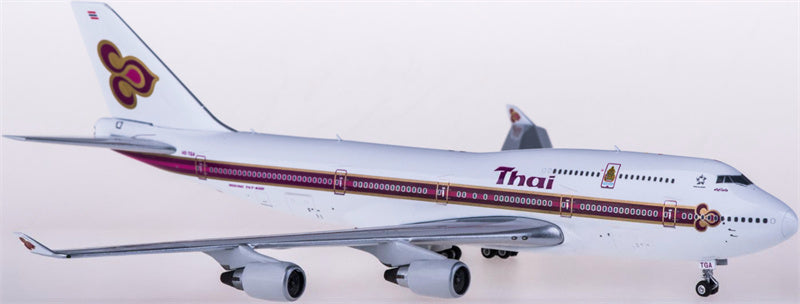 Phoenix Thai Airways Boeing 747-400 HS-TGA 1:400 Diecast Model view 3