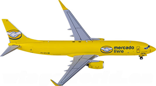 NG Models Mercado Libre Boeing 737-800BCF PS-GFA 1:400 Diecast Model view 1