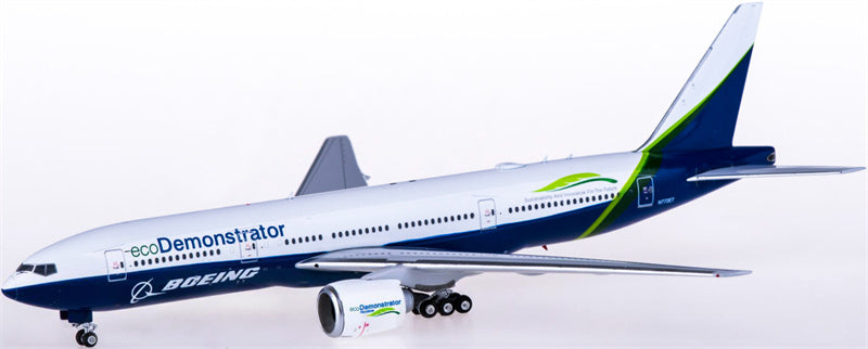 Phoenix Boeing 777-200 N772ET ecoDemonstrator 1:400 Diecast Model view 2