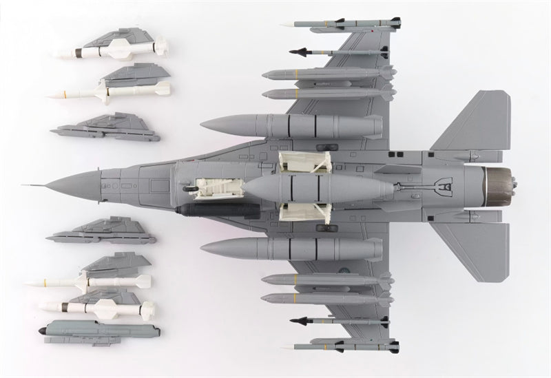 HOBBY MASTER ROCAF F-16D 401st TFW 1:72 Model 2025 w/IRST pod, GBU-39, AGM-154, AGM-88  6831