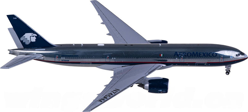 JC Wings Aeromexico Boeing 777-200ER N745AM 1:400 Diecast Model view 1