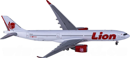 JC Wings Lion Air Airbus A330-900neo PK-LEJ 1:400 Diecast Model view 1