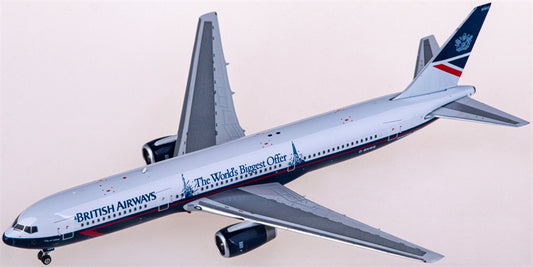 Phoenix British Airways Boeing 767-300 G-BNWE 1:400 Diecast Model view 1