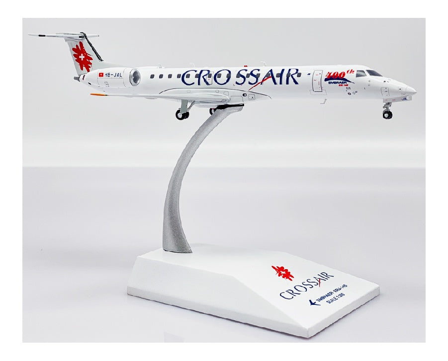 JC Wings 1:200 Crossair Embraer ERJ-145 HB-JAL  DIECAST Model