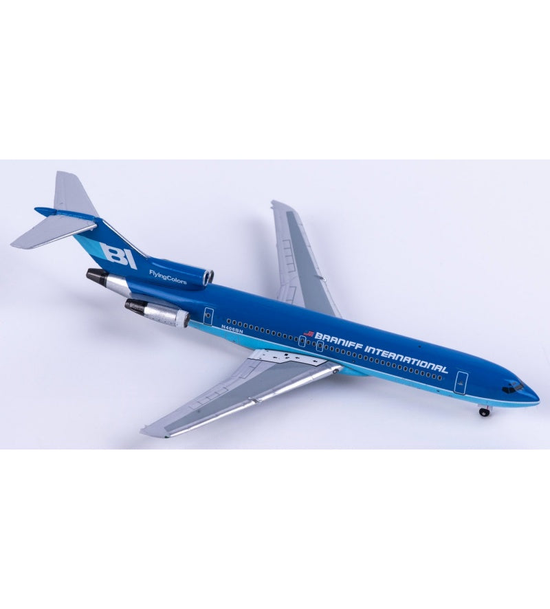 Aeroclassics 1:400 Braniff International Boeing 727-200 N406BN  DIECAST Model