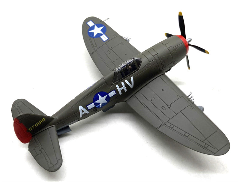 FLOZ US P-47 Thunderbolt fighter jet 1:72 Aircraft Pre-built Model