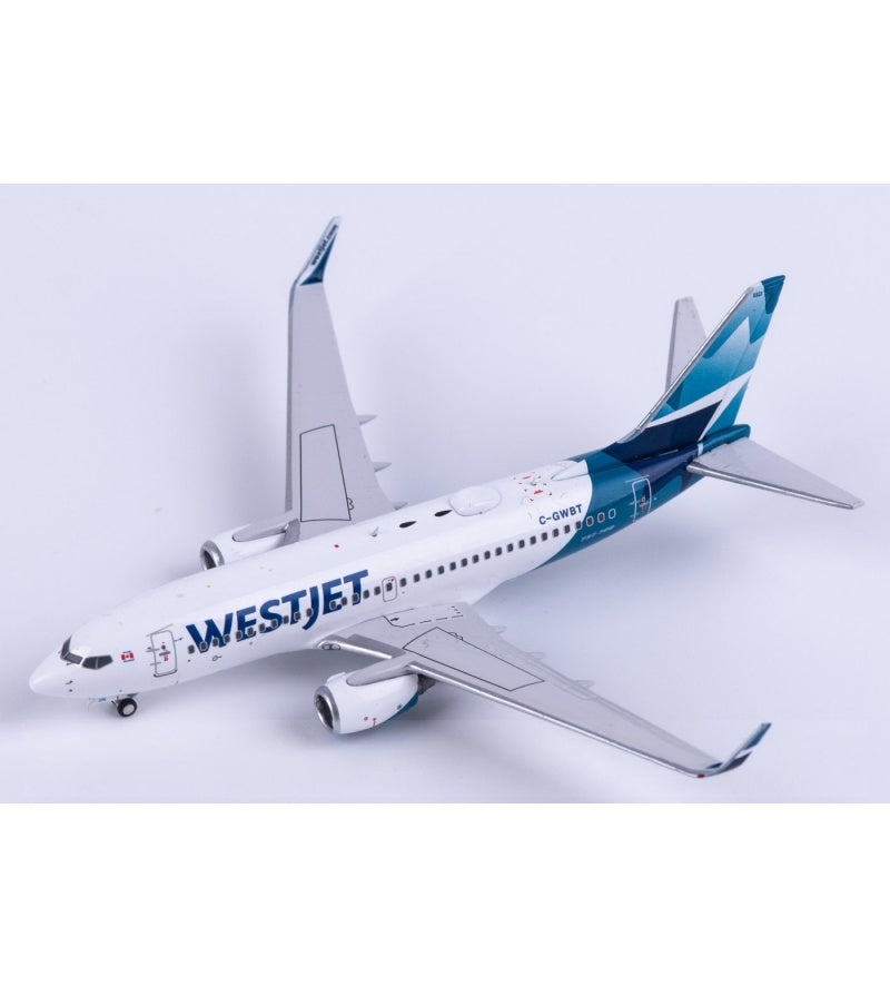 C Model 1:400 WestJet Boeing 737-700 C-GWBT  DIECAST Model
