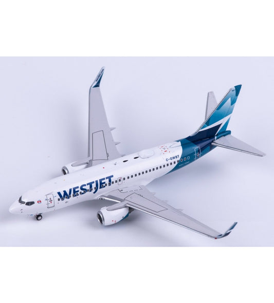 C Model 1:400 WestJet Boeing 737-700 C-GWBT  DIECAST Model