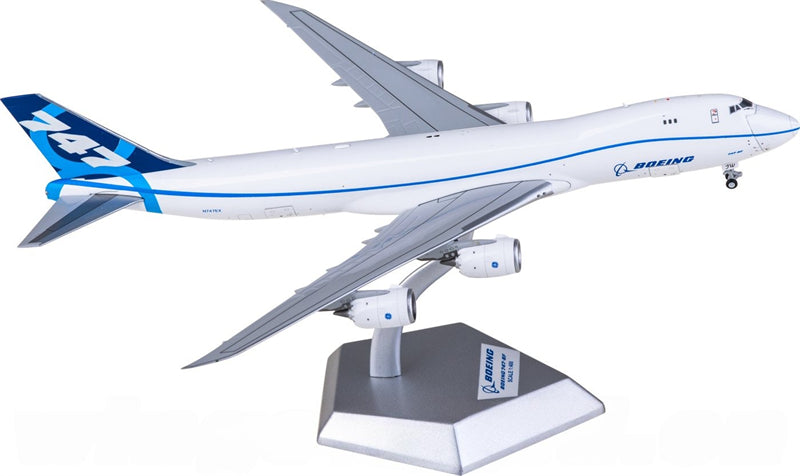 HX Models 1:400 Boeing 747-8F N747EX Interactive Version Model