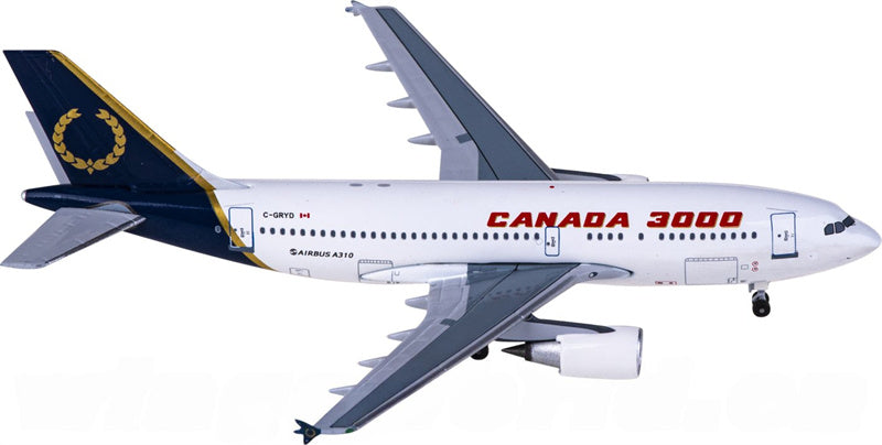 AeroClassics Canada 3000 Airbus A310 C-GRYD 1:400 Diecast Model view 1