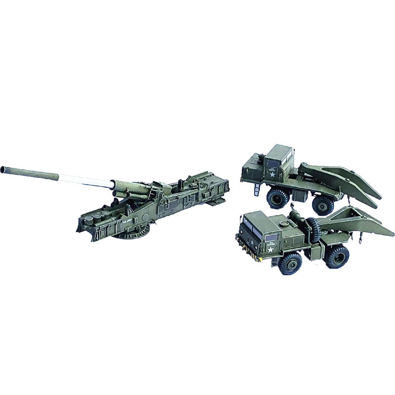 Dragon M65 ATOMIC ANNIE Heavy Motorized 280mm Firing Mode 1:72 Tank Pre-built Model