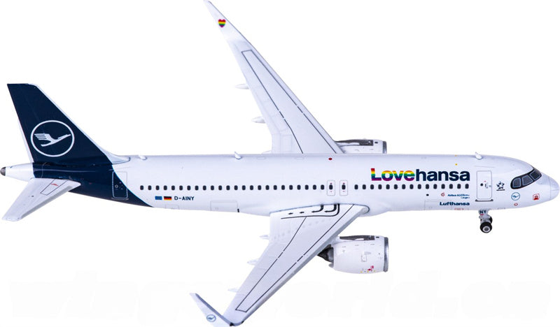Phoenix Lufthansa Airbus A320neo D-AINY 1:400 Diecast Model view 1