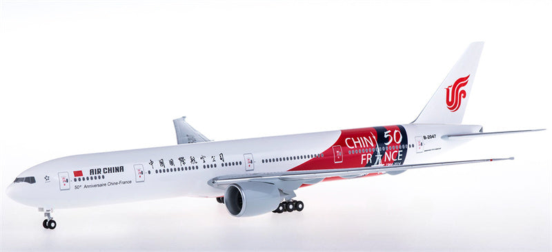 Hogan Air China Boeing 777-300ER B-2047 50th Anniversary China-France 1:200 ABS Model view 1