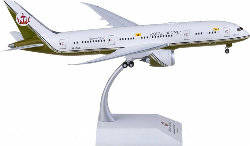 JC Wings Brunei Government Boeing 787-8 BBJ V8-OAS 1:200 Diecast Model view 1