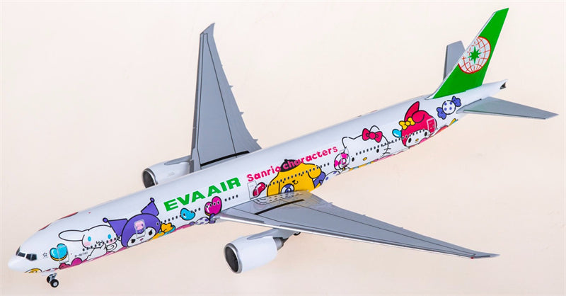 NG Models 1:400 EVA Air Boeing 777-300ER B-16740 Diecast Model view 4