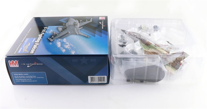 HOBBY MASTER F16D Fighting Falcon Barak 628 105 Squadron The Scorpion IAF (with 4 x GBU-31) 1:72 Aircraft Pre-built Model