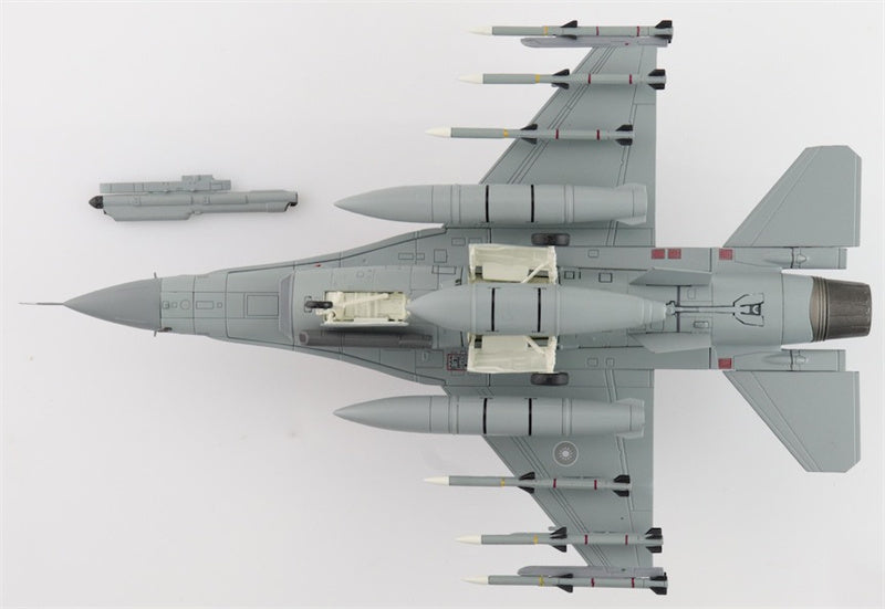 HOBBY MASTER F16V Fighting Falcon 6619 21 TFG ROCAF (w/6 x AIM-120) 1:72 Aircraft Pre-built Model
