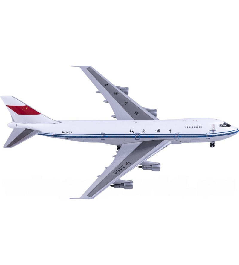 JC Wings 1:400 CAAC Boeing 747-200 B-2450  DIECAST Model