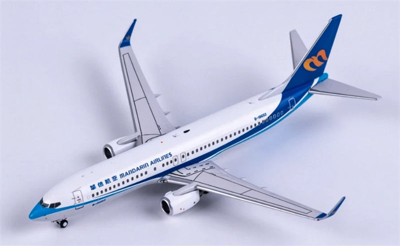 C Model 1:400 Mandarin Airlines B737-800 B-18653 DIECAST Model