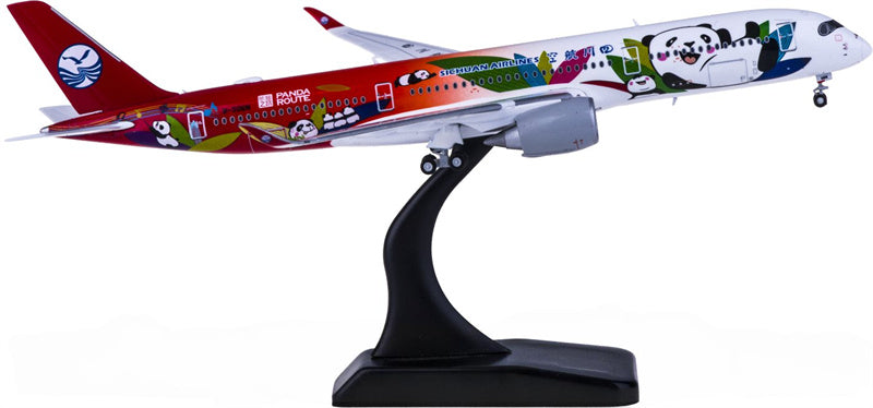 JC Wings Sichuan Airlines Airbus A350-900XWB B-306N 1:400 Diecast Model view 2