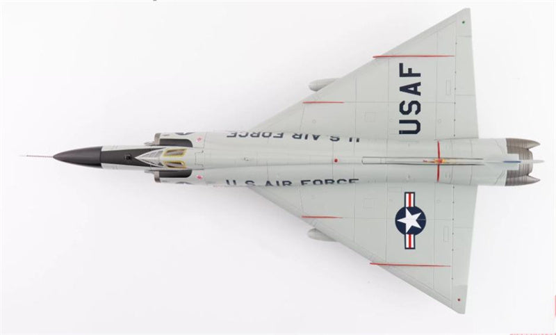 HOBBY MASTER F-102A Delta Dagger 54-1373 199th FIS Hawaii ANG 1960s (case X wing) 1:72 Airplane Pre-built Model