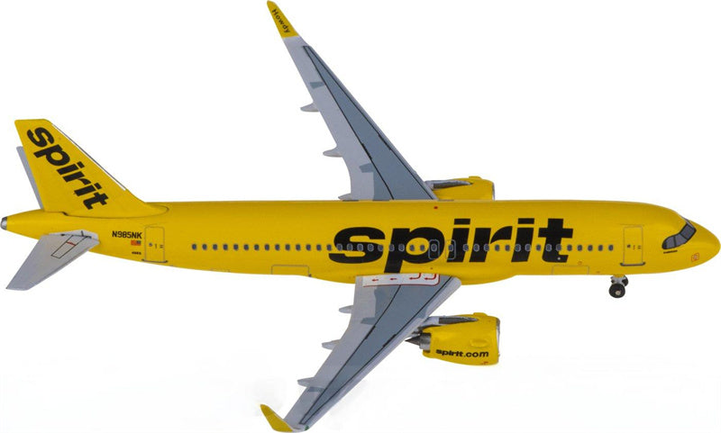 AeroClassics Spirit Airlines Airbus A320neo N985NK 1:400 Diecast Model view 1