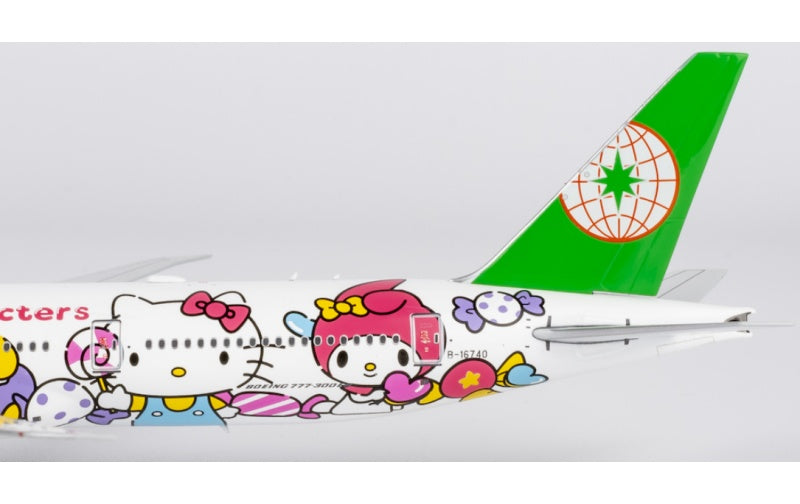 NG Models 1:400 EVA Air B777-300ER B-16740 ULTIMATE COLLECTION DIECAST Model