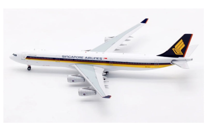 Aviation 1:400 Singapore Airlines A340-300 9V-SJJ  DIECAST Model