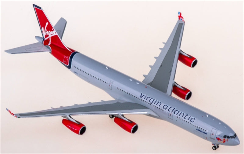Phoenix Virgin Atlantic Airbus A340-300 G-VFLY 1:400 Diecast Model view 1
