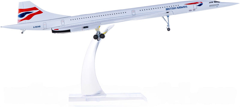 Hogan British Airways Concorde G-BOAB 1:200 Diecast Model view 1
