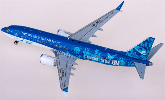 JC Wings XiamenAir Boeing 737 MAX 8 B-20CP 1:400 Diecast Model view 1
