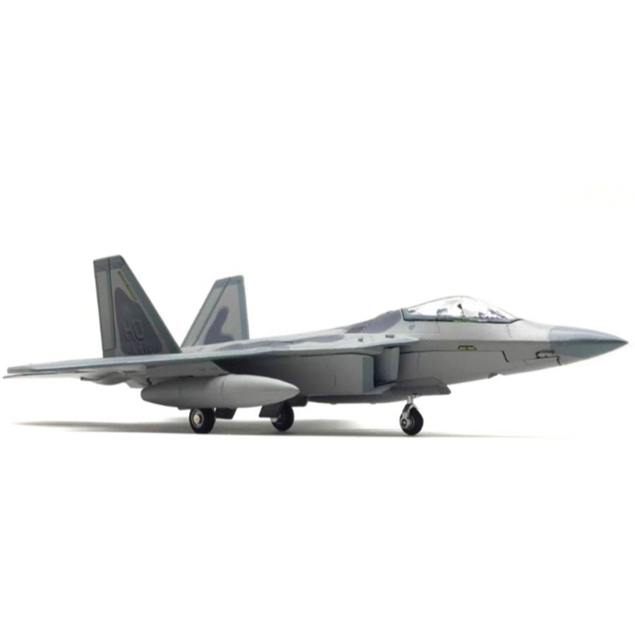 FLOZ US Lockheed Martin F-22 Raptor fighter jet 1:100 Aircraft Pre-built Model