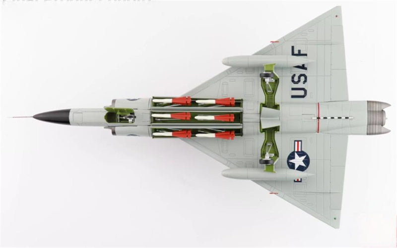 HOBBY MASTER F-102A Delta Dagger 54-1373 199th FIS Hawaii ANG 1960s (case X wing) 1:72 Airplane Pre-built Model