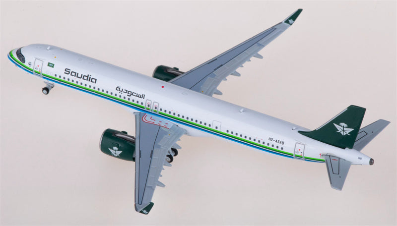 JC Wings Saudia Airbus A321neo HZ-ASAD 1:400 Diecast Model view 2