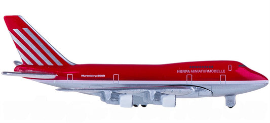 Herpa Boeing 747SP Nurembery 2009 1:1000 Airplane Pre-built  Airliner Model Display