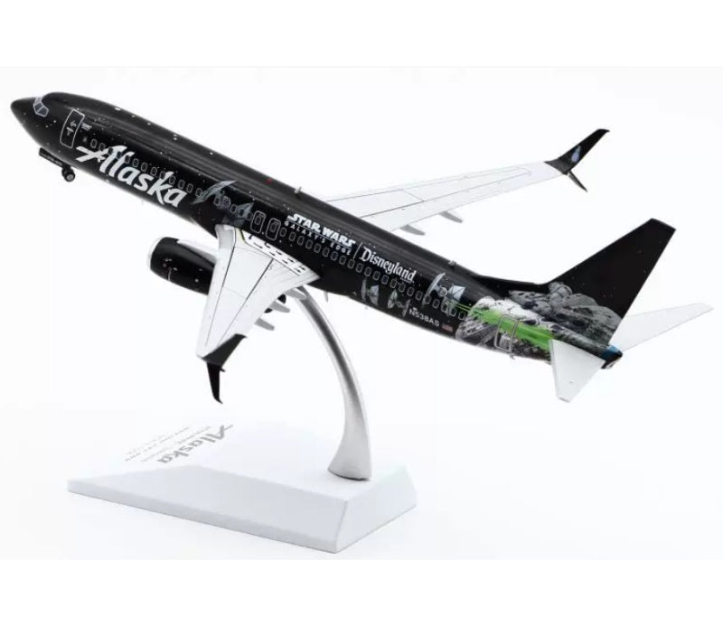JC Wings 1:200 Alaska Airlines B737-800 N538AS  DIECAST Model