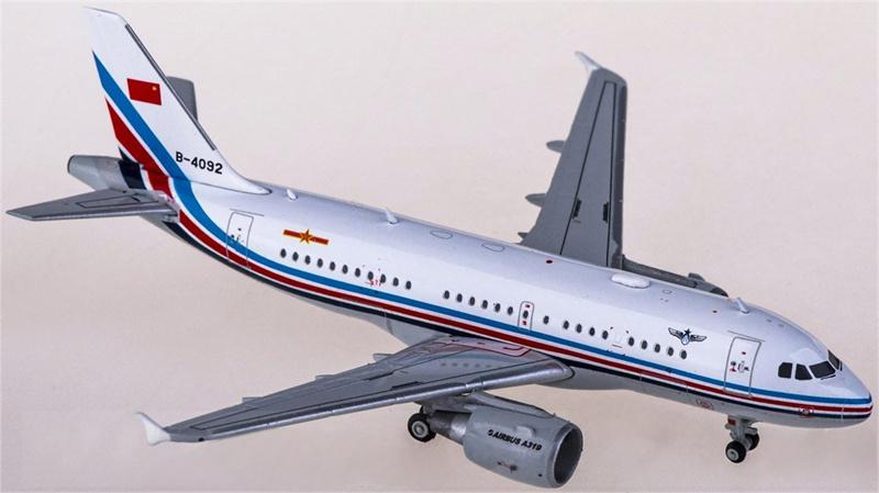 JC Wings PLAAF for Airbus A319 B-4092 1:400 Airplan Pre-built  Airliner Model Display