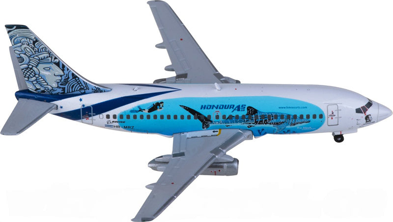Geminijets Aviatsa Boeing 737-200 HR-MRZ 1:400 Diecast Model view 3